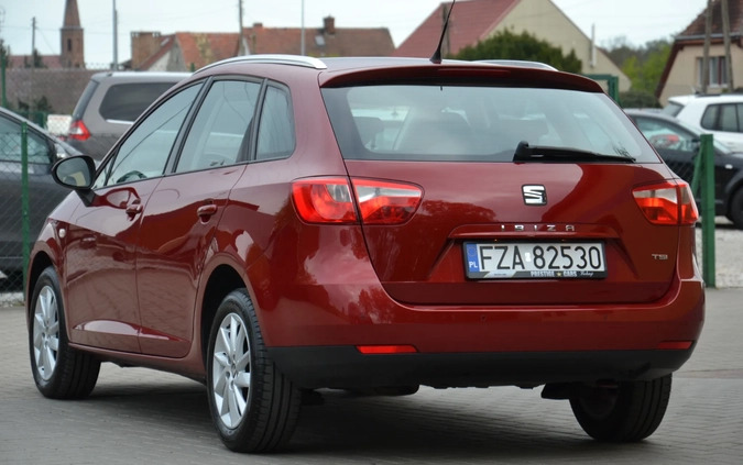 Seat Ibiza cena 29900 przebieg: 160000, rok produkcji 2015 z Lubsko małe 497